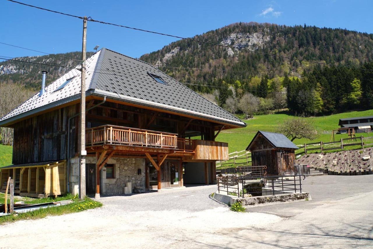 La Grange Au Ruisseau Villa Bellecombe-en-Beauges Exteriör bild