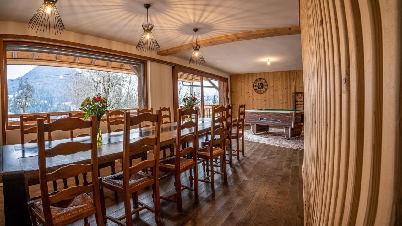La Grange Au Ruisseau Villa Bellecombe-en-Beauges Exteriör bild