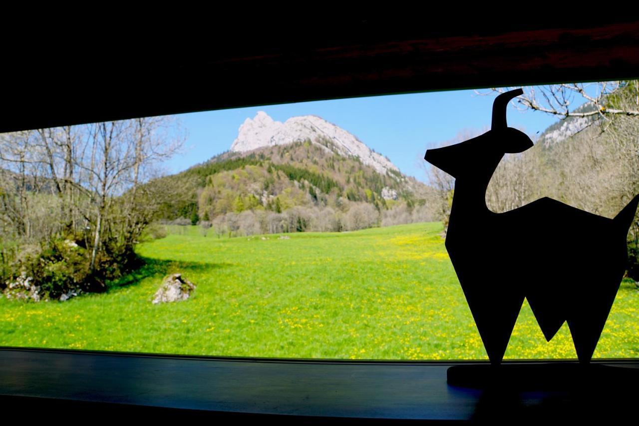 La Grange Au Ruisseau Villa Bellecombe-en-Beauges Exteriör bild
